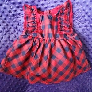 Plaid baby dress